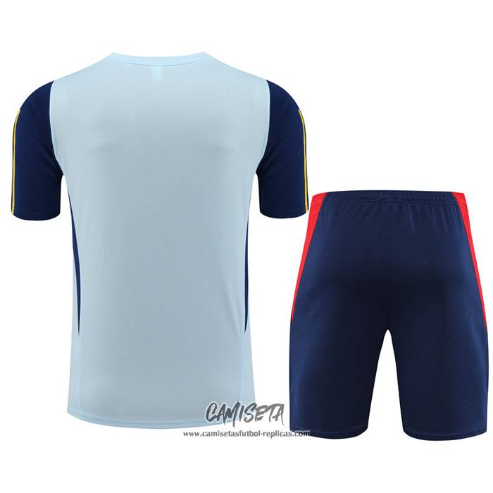 Chandal del Espana 2023-2024 Manga Corta Azul - Pantalon Corto